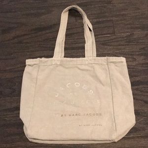 Marc by Marc Jacobs Grey Fabric Tote Bag